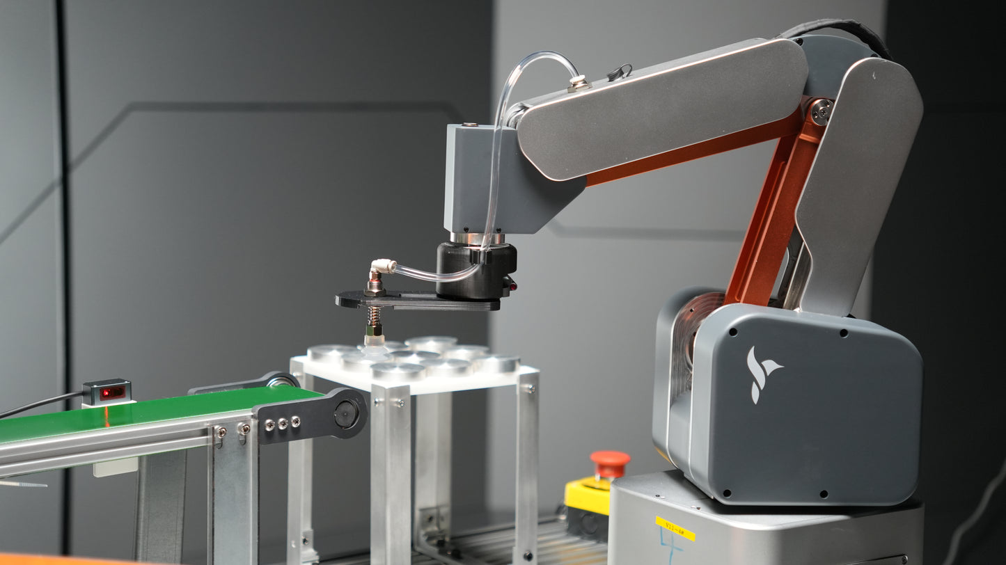 Humi Robotics IP1000: A 4 DOF Pick and Place Palletizer Robot - Designed for Light Industry - Deploy Today, Profit Tomorrow
