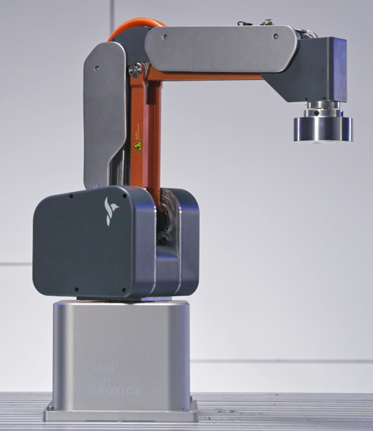 Humi Robotics IP1: 4自由度パレタイザーロボット - 電子機器および金属工場向けに設計 - 今すぐ導入して利益を